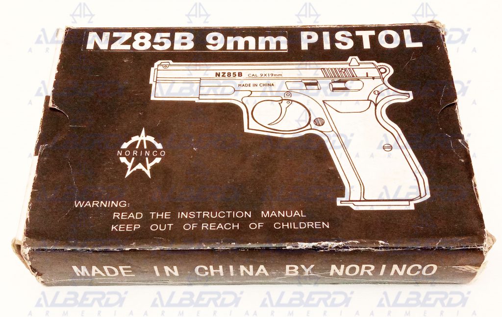 Pistola NORINCO Modelo NZ85B Calibre 9Pb. Nº 100089 | Armeria Alberdi