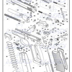 Recambios pistola CZ modelo 85