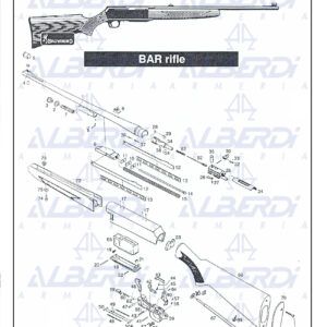 Recambios rifle BROWNING modelo BAR 1